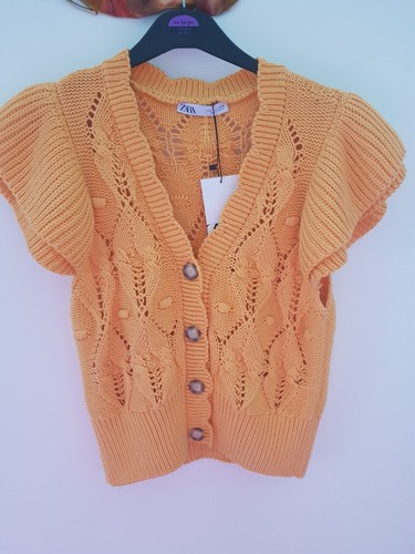 Zara chunky knit - cardigan, with