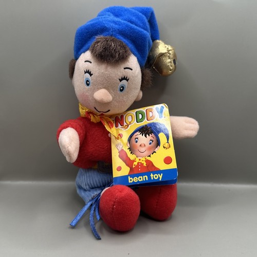 Vintage noddy soft bean toy - noddy,
