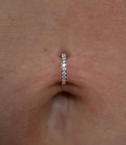 Belly bars navel button - navel, bar