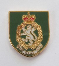 WRAC (WOMENS ROYAL ARMY CORPS) LAPEL PIN OR WALKING STICK MOUNT