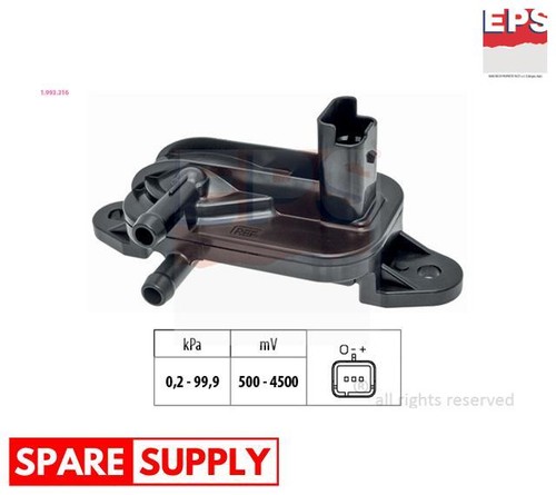 Sensor exhaust pressure - pressure, for