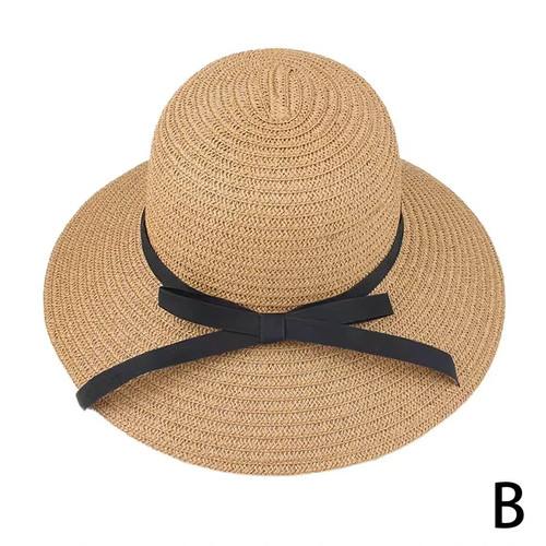 Ladies wide brim - straw, sun