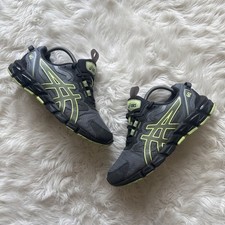 Asics Gel Wuantum 90 Metropolis Grey & Lime Green 1201A651-020 Trainer Size 7 UK
