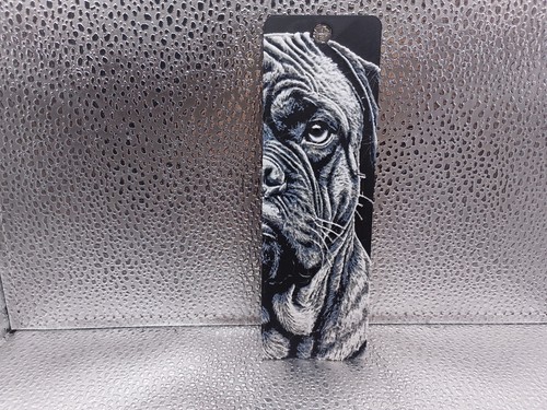 Bullmastiff bookmark - bookmark, –