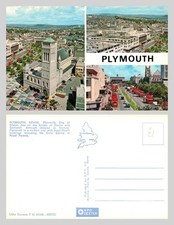 Vintage Postcard - Plymouth