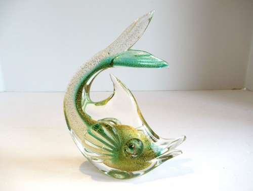 Murano glass fish figurine - fish,