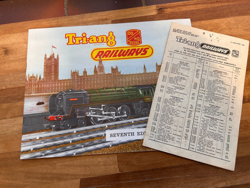 Triang railways catalogue 1961 - railways,
