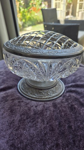 Vintage crystal cut - crystal,