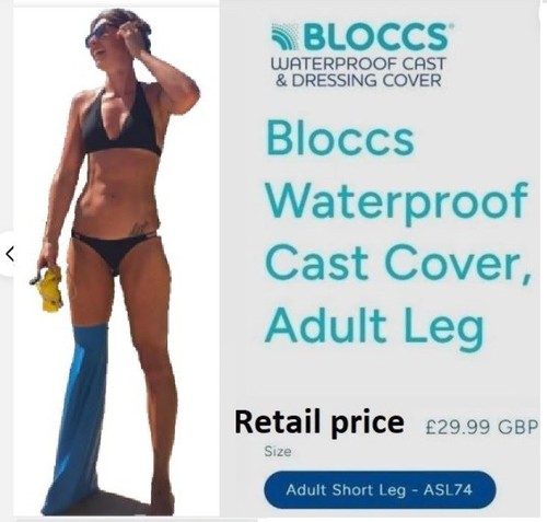 New waterproof leg protector - leg,