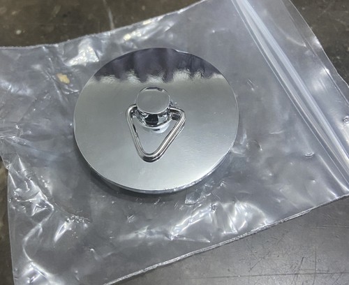 New metal chrome basin - chrome, plug