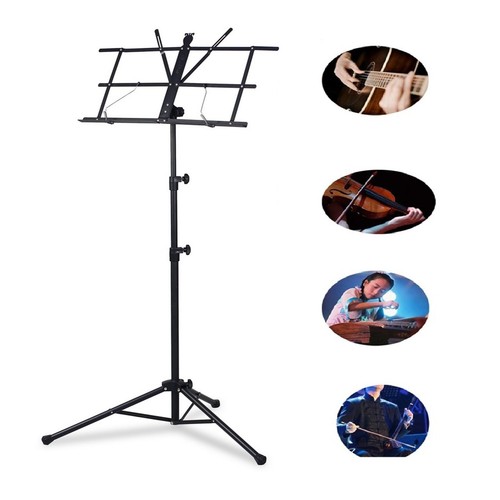 Metal sheet music - metal, stand
