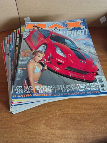 Max power magazine 2003 - magazine,