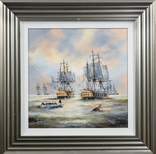 Tall masted ships full sail - ships,
