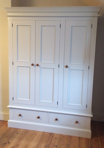 Wardrobe painted edwardian - painted,