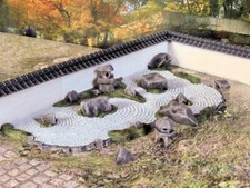 28mm Samurai zen garden +walls