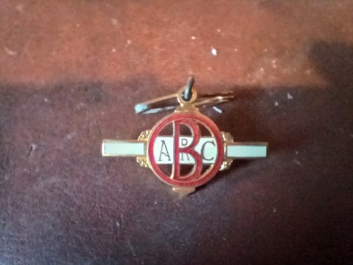 Brooklands guest badge 1936