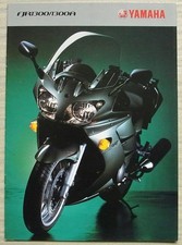 YAMAHA FJR1300/1300A MOTORCYCLES Sales Brochure c2003 #3MC-0107009-03E
