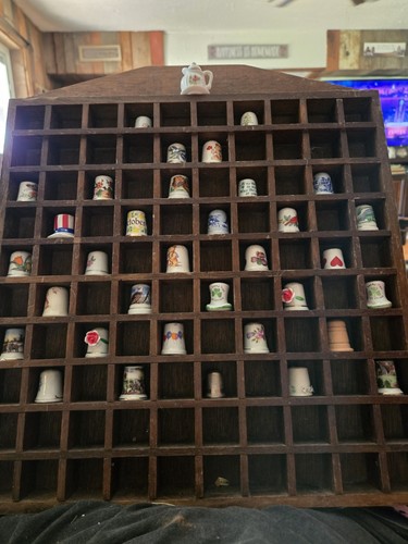 Vintage thimble collection - vintage,