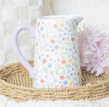 Floral Ceramic Milk Jug