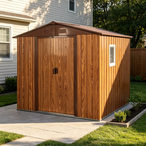6x6 metal storage - metal,