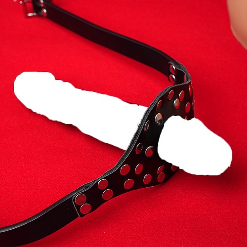 Double ended penis mouth gag - double-ended,
