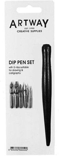 Dip pen set - pen, 5