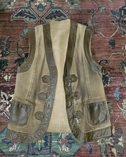 Vintage British Leather Vest