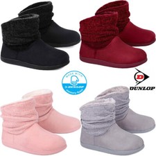 LADIES SLIPPERS WOMEN DUNLOP