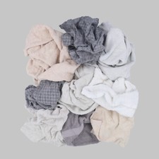 10 KG Mixed Automotive Cleaning Wipes , Garage Wiper, Cleaning Rags, Bag of Rags