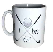 Golf Gift Mug - I Love Golf