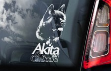 AKITA Car Sticker, American