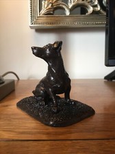 Jack Russell Dog Figurine -