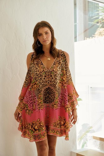Kaftan cold should - , leopard