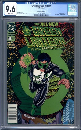 Green lantern newsstand - green,