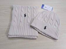 Ralph Lauren Cream Beanie &