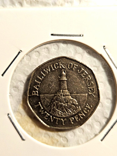20p twenty pence - twenty, coin