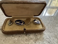 Pair of Vintage 9 Carat Gold Gentleman Cufflinks Hallmarked