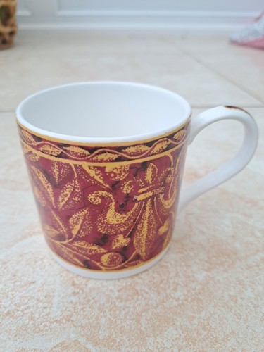 Wedgwood burgundy brocade - ,