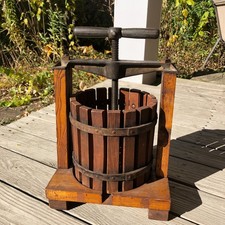 Vintage Wooden Wine Press