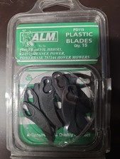 Pack Of 12 ALM Plastic Blades For Powerbase, Power Devil, Lawnmowers PD115 New