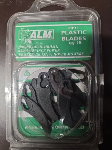 Pack alm plastic blades - 12,