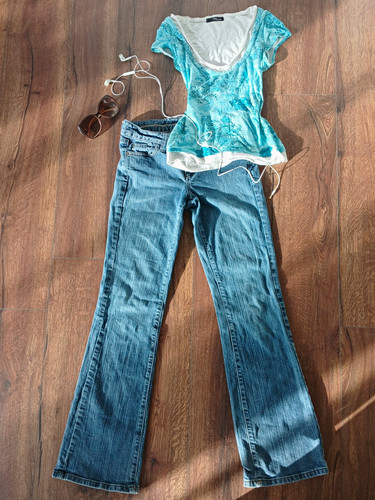 Topshop moto women blue - moto, women's