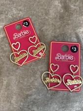 Two Barbie The Movie Earrings