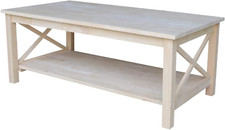 Unfinished Hampton Solid Wood