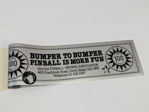 Pinball owners association - pinball,