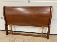 Solid Wood Double Bed Headboard