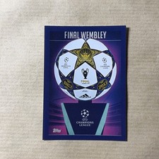 648 FINAL WEMBLEY TOPPS UEFA CHAMPIONS LEAGUE 2023-24 2024 STICKERS FOOT