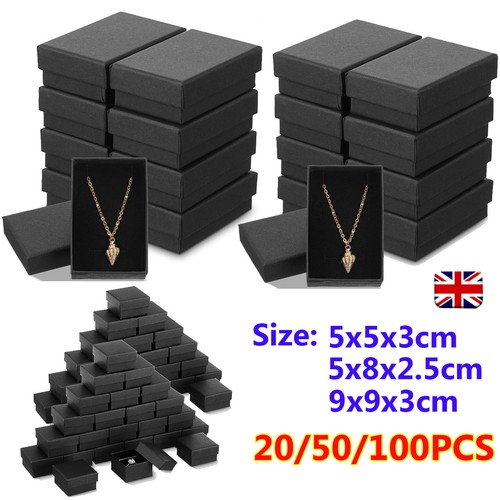 Pack 100 black card gift - black,