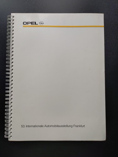Opel iaa 1989 frankfurt - iaa,