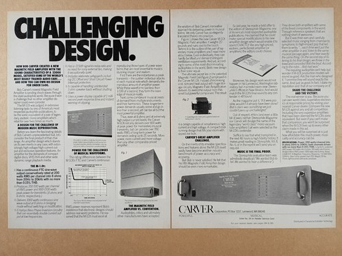 1987 carver 0t magnetic - carver,